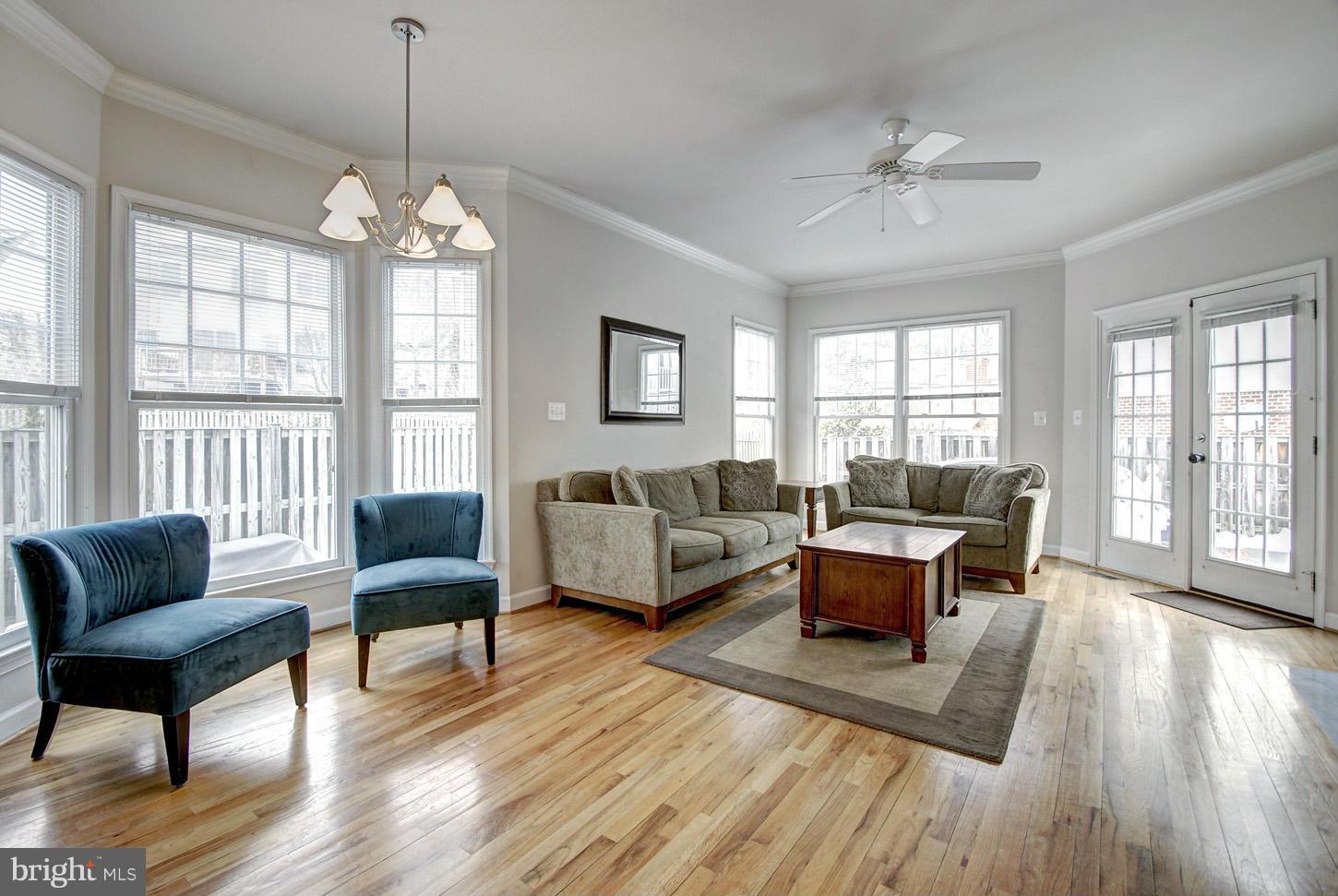 2173 South Glebe Road Arlington, VA 22206 - Photo 8 of 30 Flanked by Windows - Abundance of Natural Light