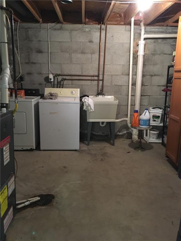 2904 Brodhead Road Aliquippa, PA 15001 - Photo 16 of 20 LAUNDRY 12x12 Located in basement. Washer and dryer are included. Newer furnace and hot water heater. Plenty of storage.