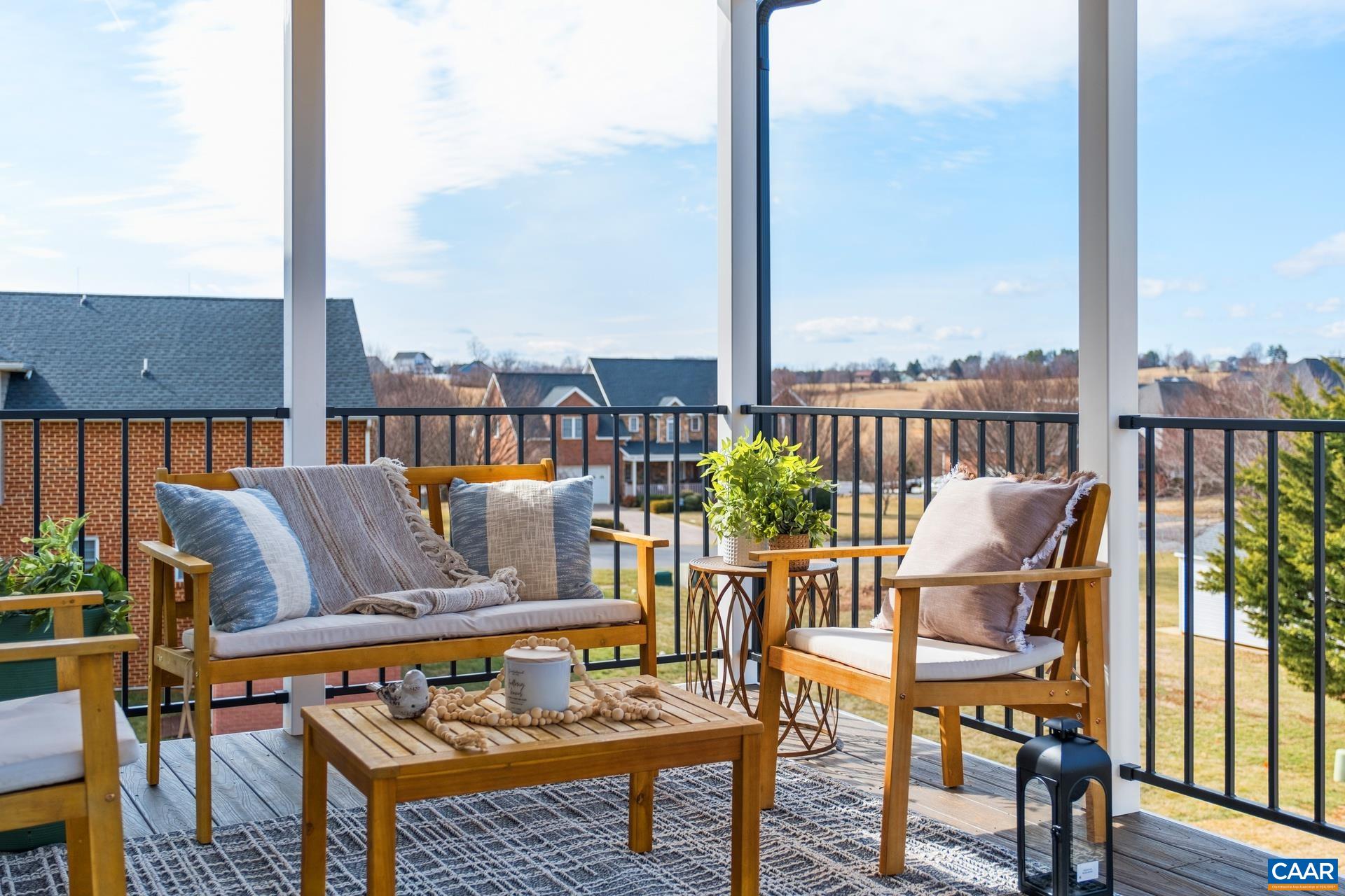 2524 Belvue Road Waynesboro, VA 22980 - Photo 21 of 51 Enjoy beautiful mountain views from the covered porch. This picture is from a similar property that has already been built.