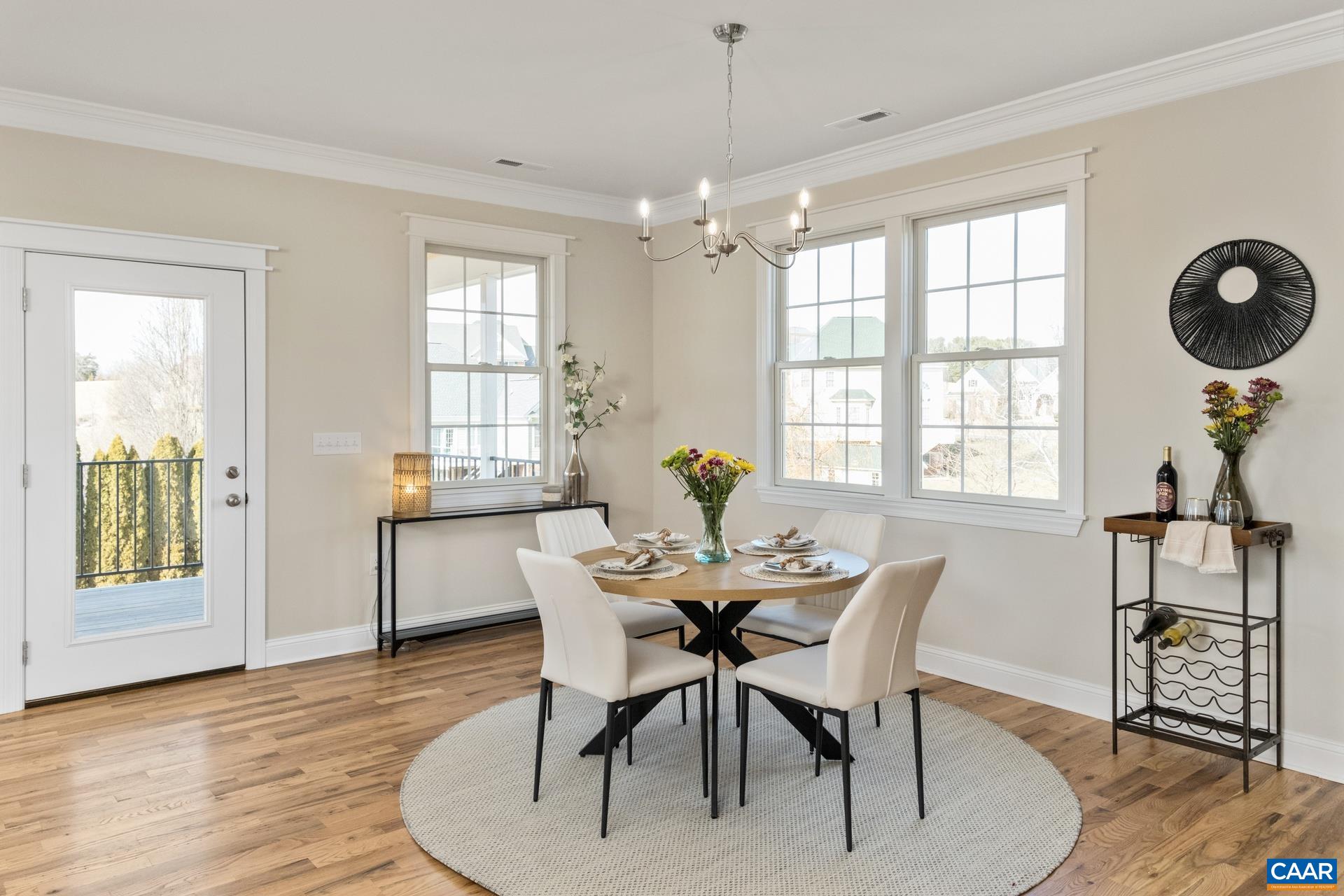 2524 Belvue Road Waynesboro, VA 22980 - Photo 24 of 51 Back inside from the covered porch, step into the dining room with serving area. This picture is from a similar property that has already been built.