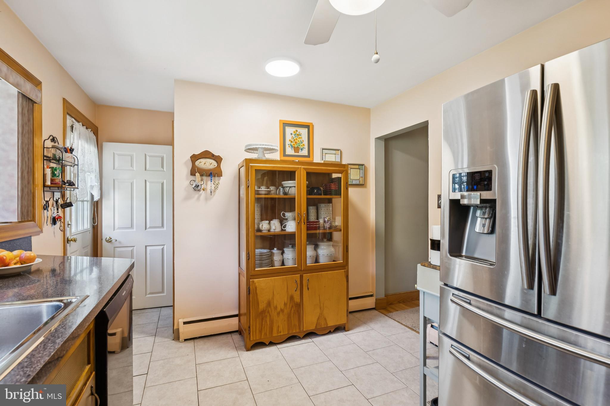 360 Station Road Roebling, NJ 08554 - Photo 12 of 28 a kitchen with stainless steel appliances granite countertop a refrigerator and a stove top oven