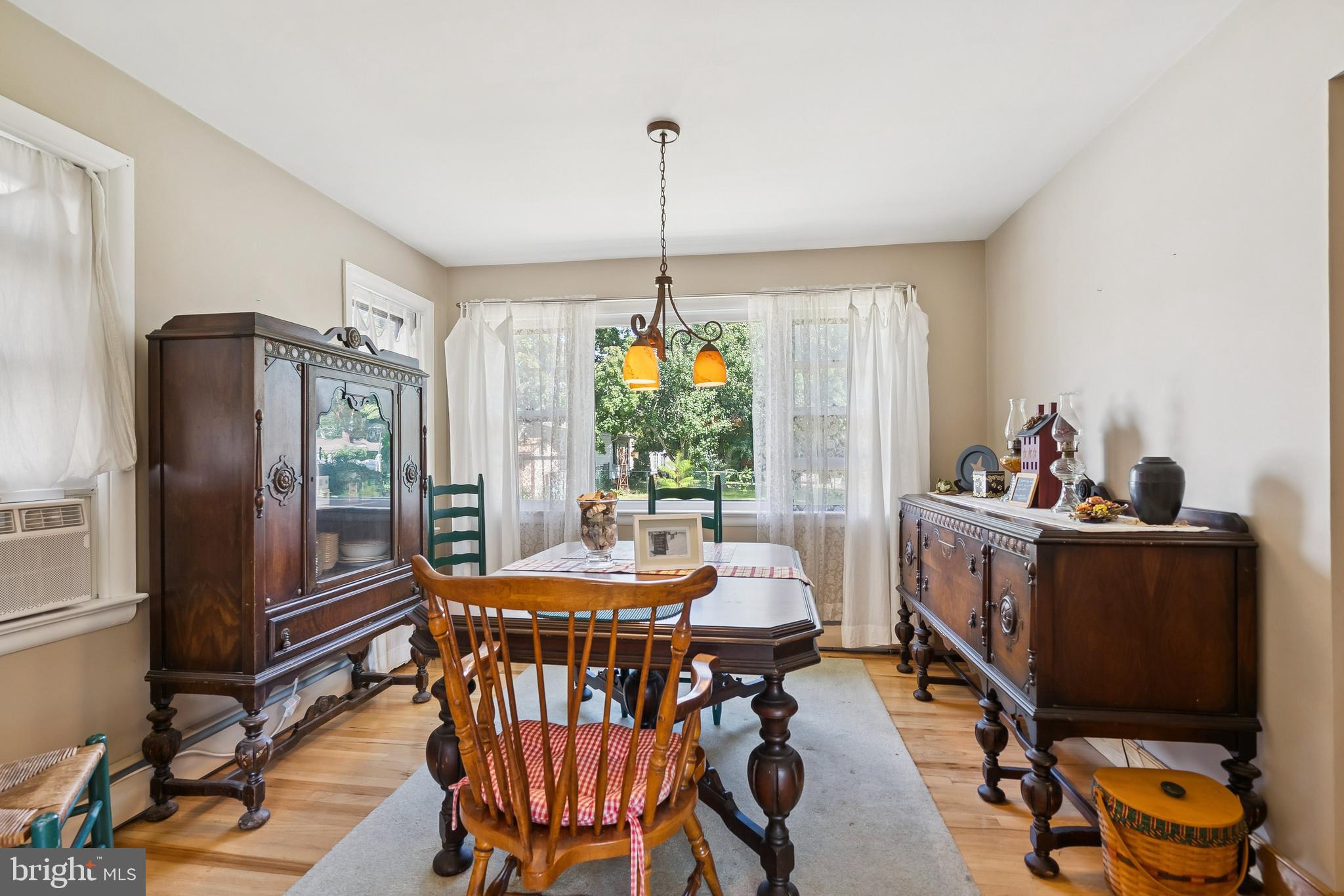 360 Station Road Roebling, NJ 08554 - Photo 8 of 28 a dining room with furniture window and wooden floor
