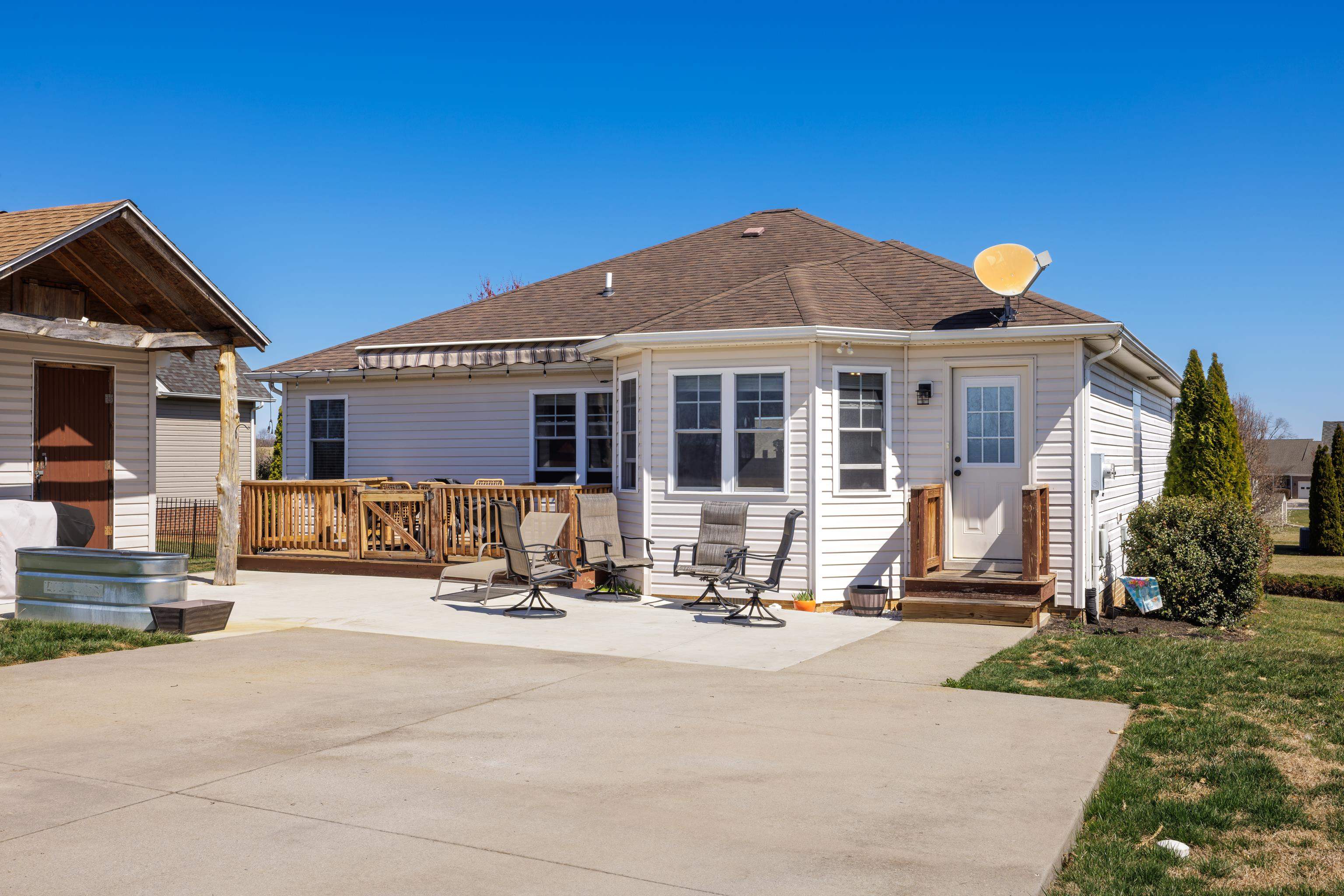 105 Stone Drive Stuarts Draft, VA 24477 - Photo 45 of 62 a view of a house with outdoor space