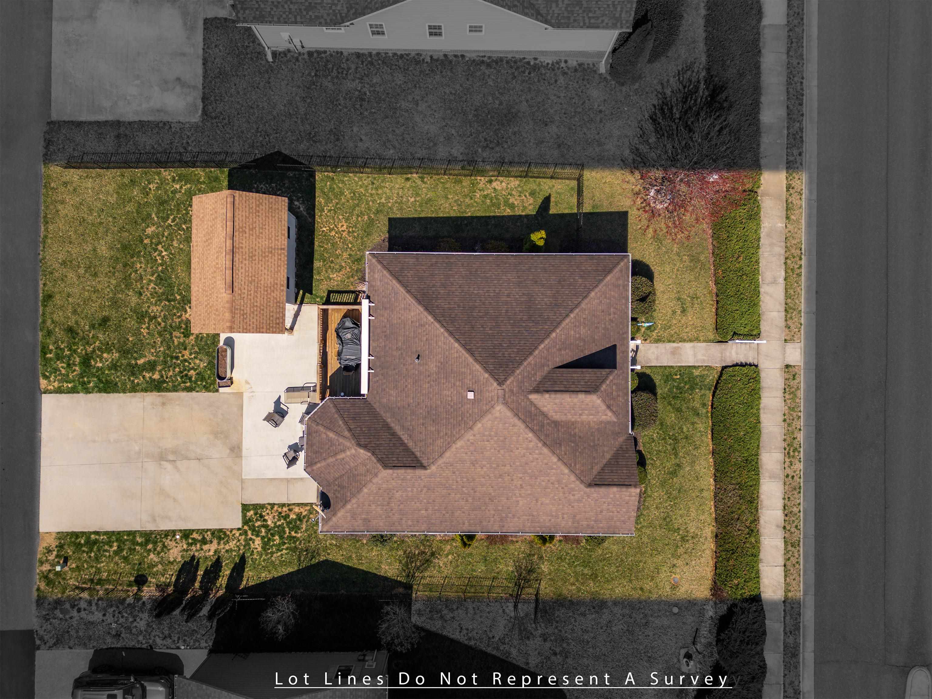 105 Stone Drive Stuarts Draft, VA 24477 - Photo 57 of 62 an aerial view of a house with a yard