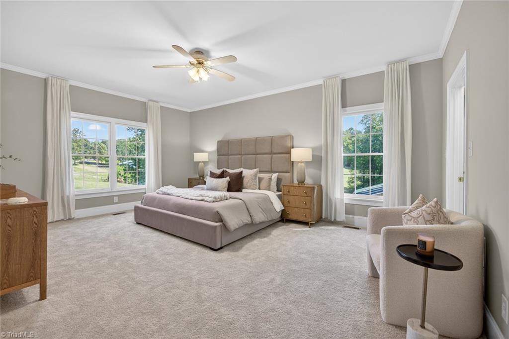 1747 Scalesville Road Summerfield, NC 27358 - Photo 20 of 49 Primary bedroom