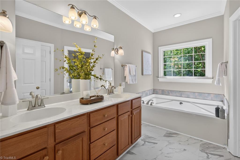 1747 Scalesville Road Summerfield, NC 27358 - Photo 23 of 49 Primary bathroom
