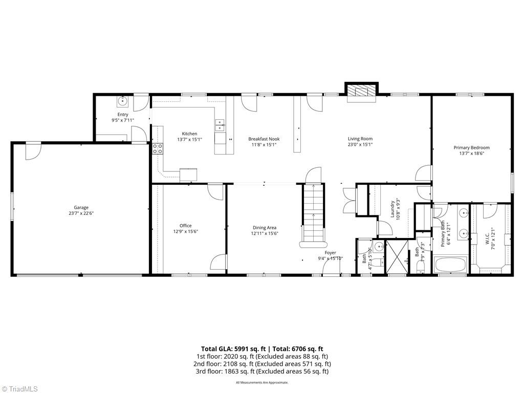 1747 Scalesville Road Summerfield, NC 27358 - Photo 39 of 49 Main floor