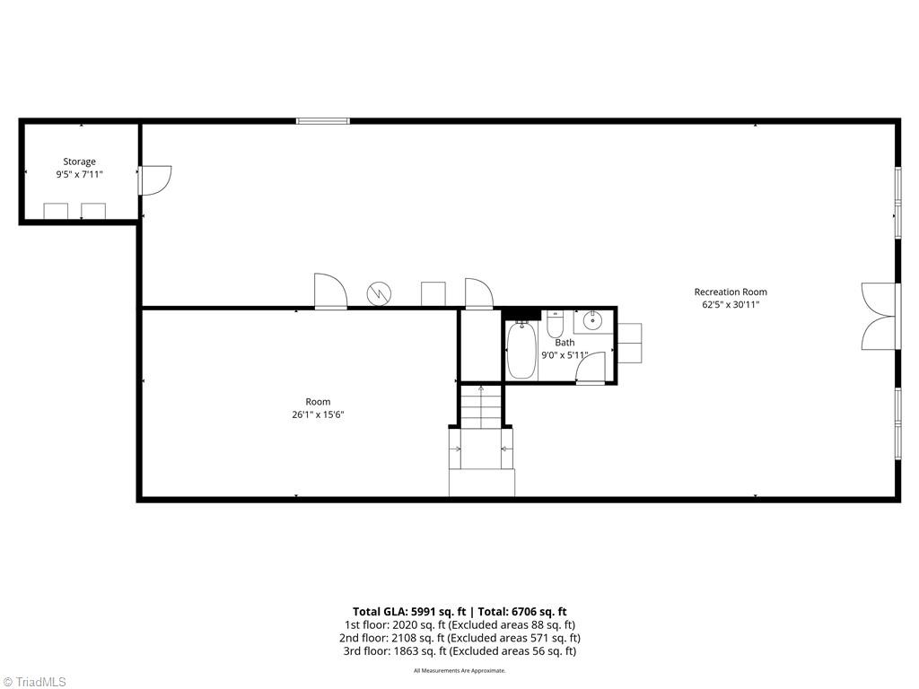1747 Scalesville Road Summerfield, NC 27358 - Photo 41 of 49 Basement
