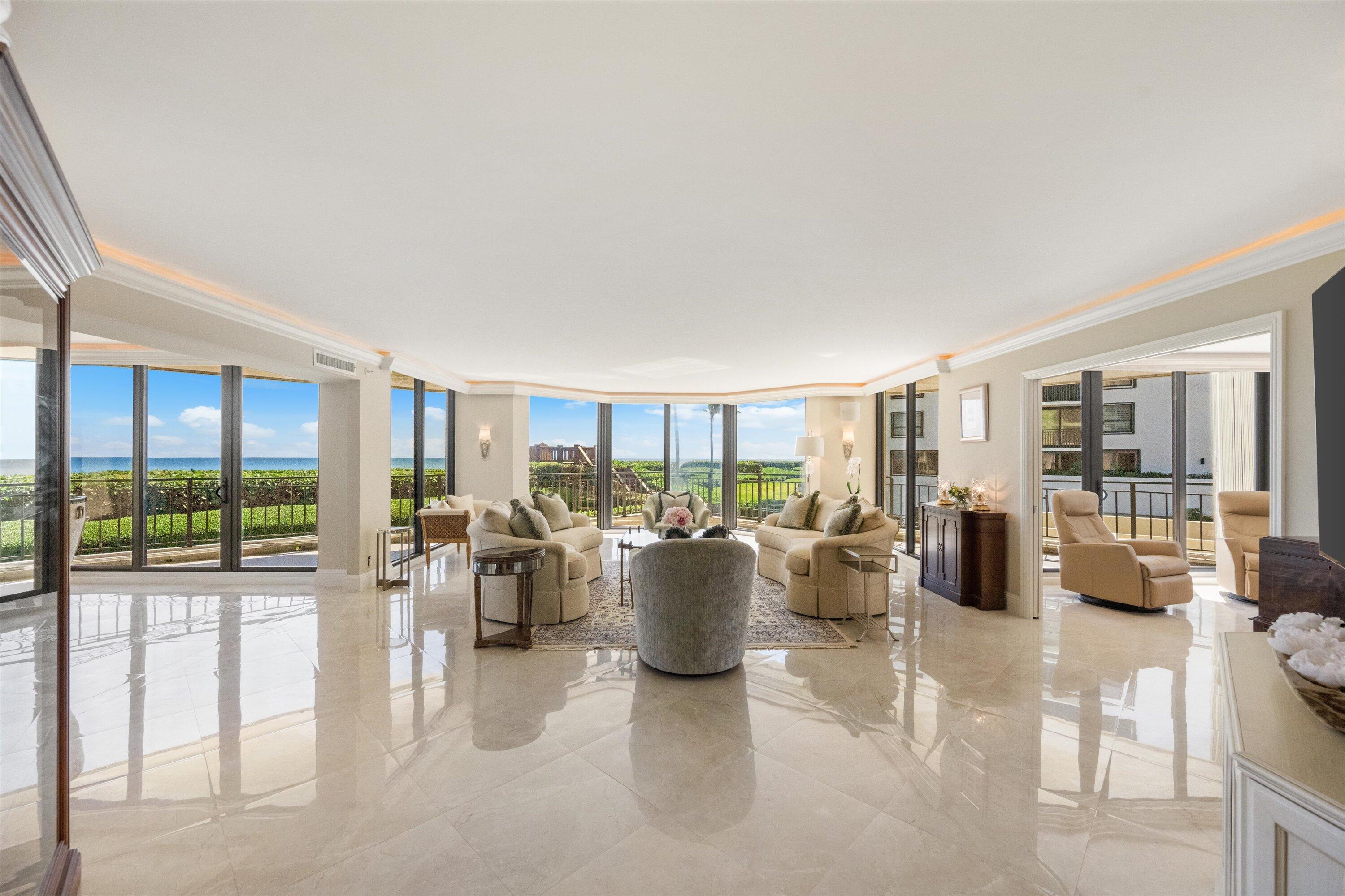 19850 South Beach Road, Unit 2B Jupiter, FL 33469 - Photo 7 of 50 Living Room