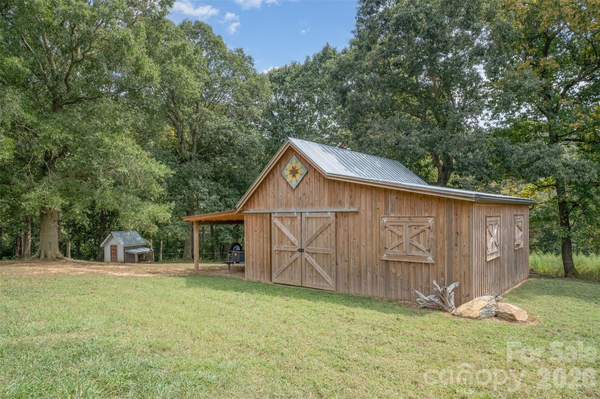 2212 Biggers Cemetery Road Monroe, NC 28110 - Photo 11 of 30 a view of backyard with garden