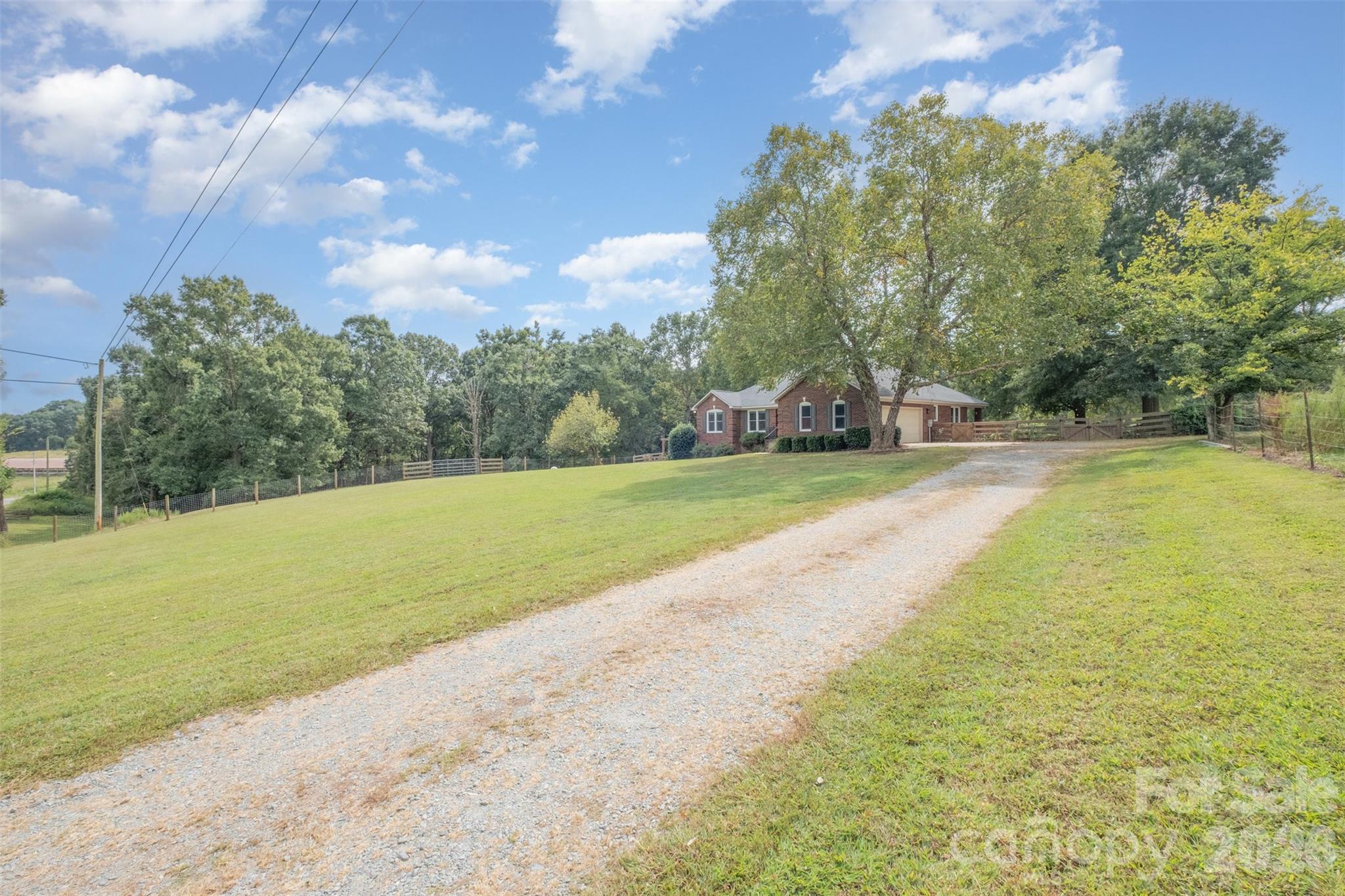 2212 Biggers Cemetery Road Monroe, NC 28110 - Photo 9 of 30 a view of a yard with a house