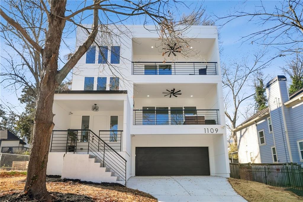 1109 Coleman Street Southwest Atlanta, GA 30310 - Photo 1 of 1 a view of a building with a balcony
