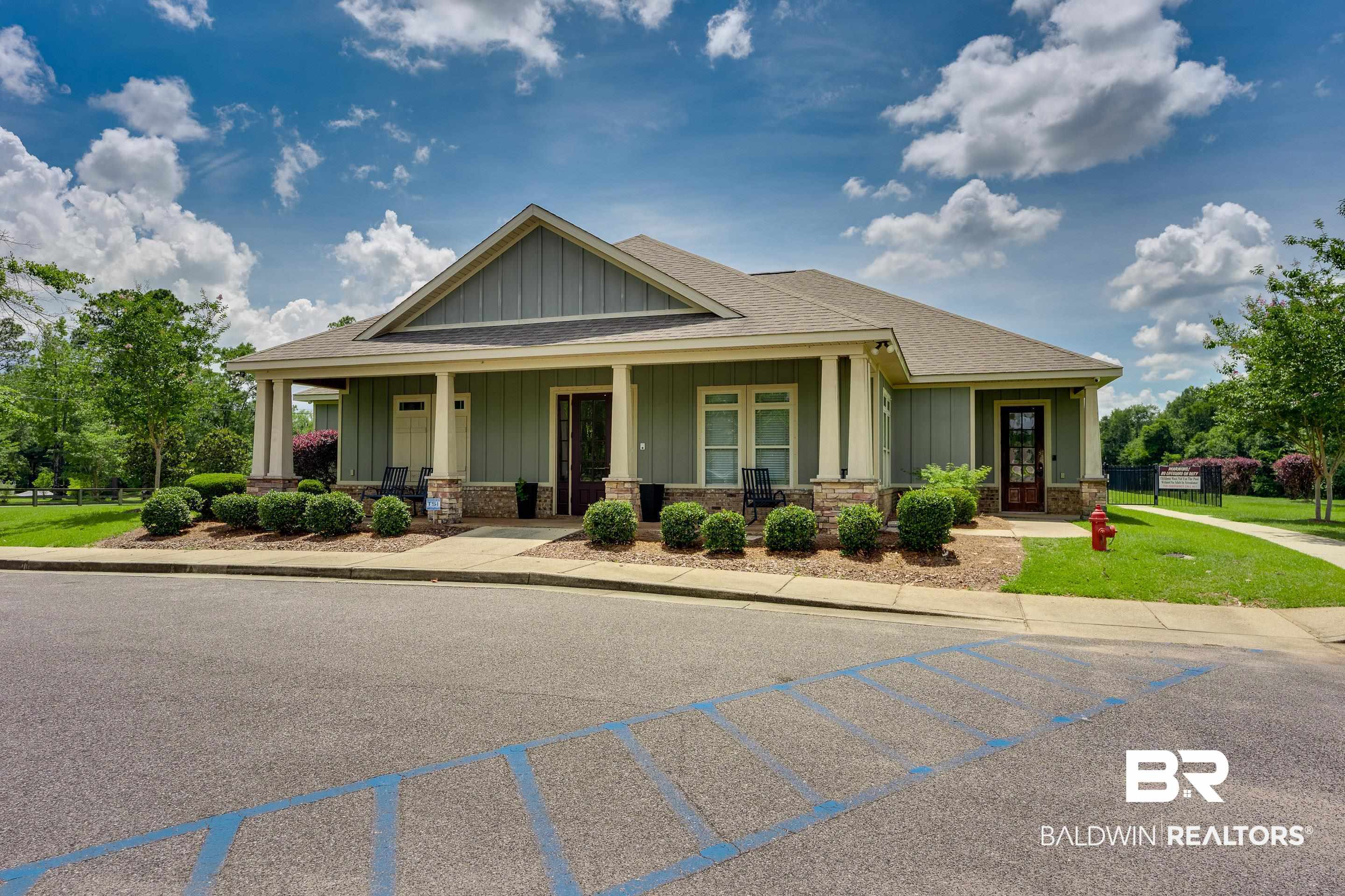 2215 Fernwood Loop West Semmes, AL 36575 - Photo 35 of 40 Single-story building featuring a gabled roofline and green siding