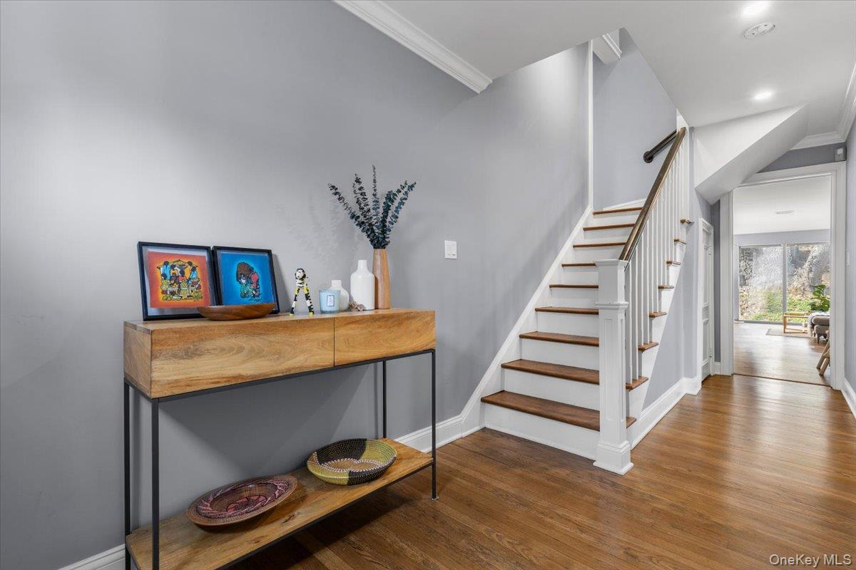 111 Spier Road Scarsdale, NY 10583 - Photo 6 of 37 a view of entryway with wooden floor