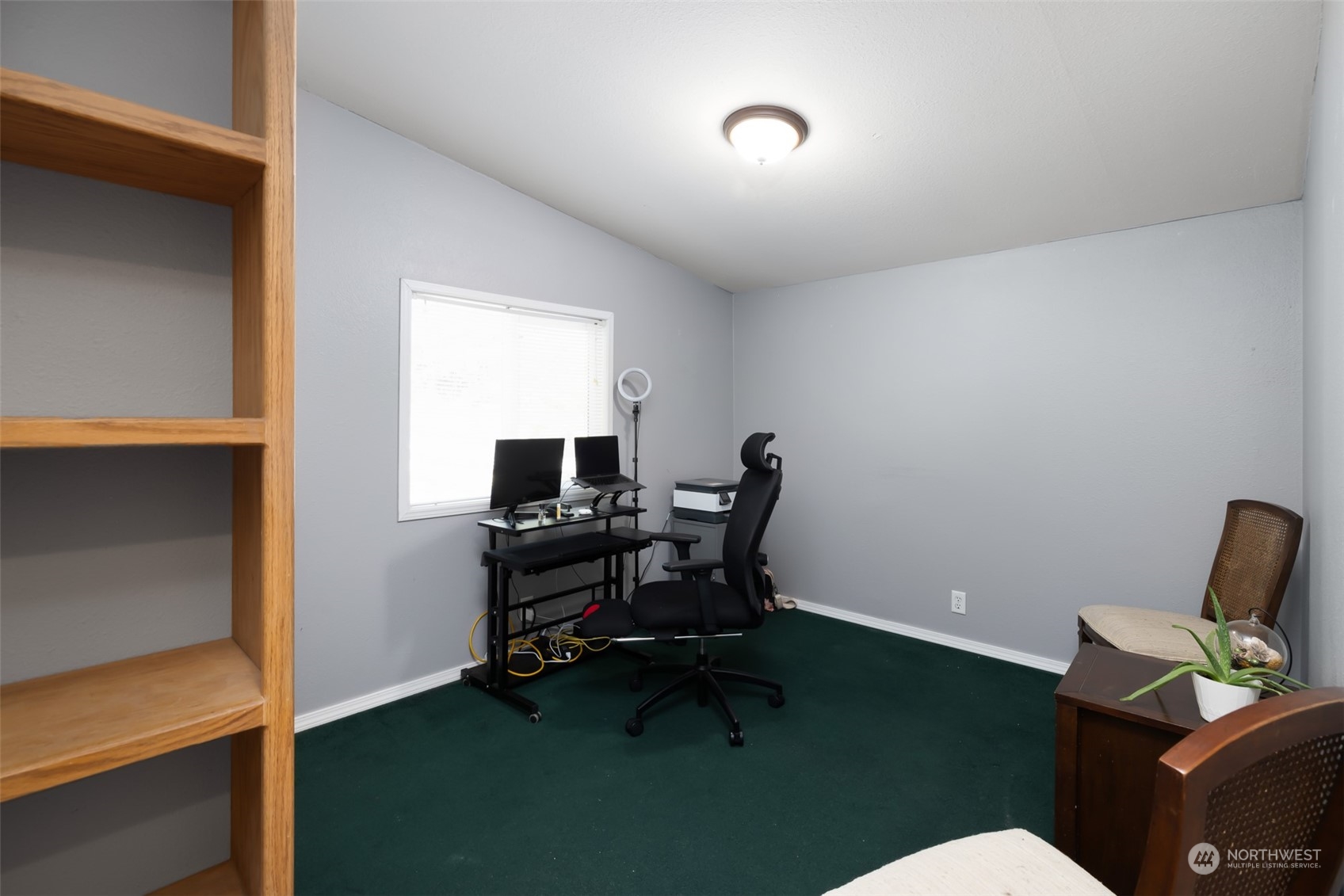 4982 Happy Valley Road Sequim, WA 98382 - Photo 21 of 40 a view of a workspace with furniture