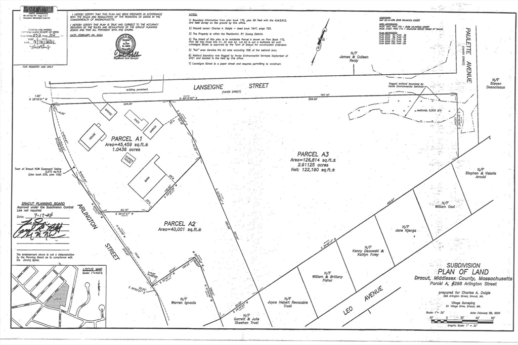 10 Lanseigne Street Dracut, MA 01826 - Photo 2 of 5 view of a black and white photo