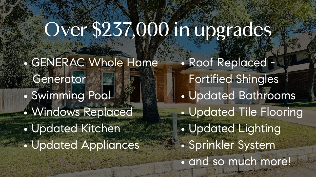 1902 Overland Drive Leander, TX 78641 - Photo 3 of 29 Over $237,000 in improvements have been done to this home.