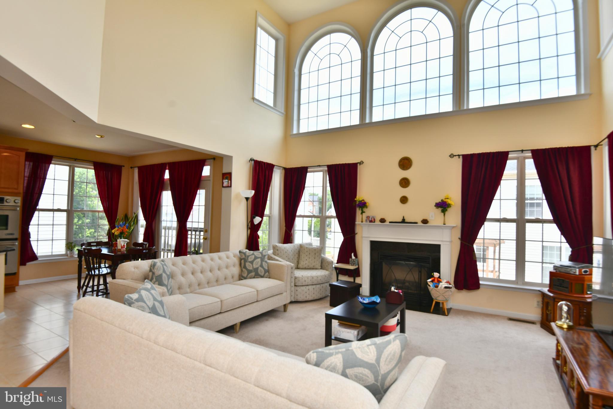 Two Story Family Room