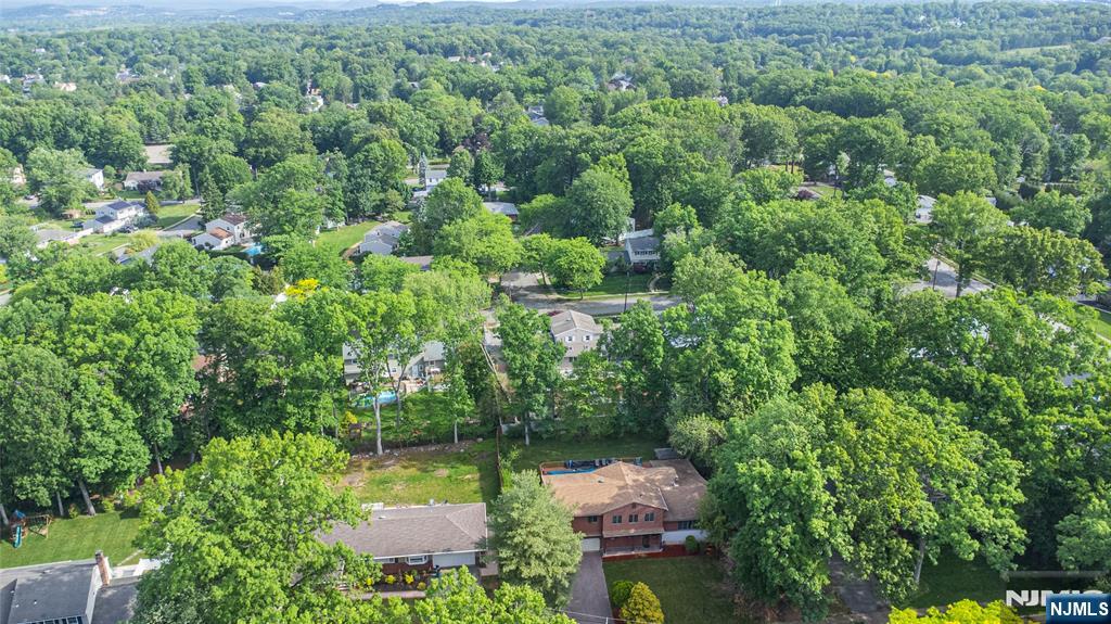 12 Abbott Road Wayne, NJ 07470 - Photo 49 of 49 an aerial view of residential house with outdoor space and trees all around