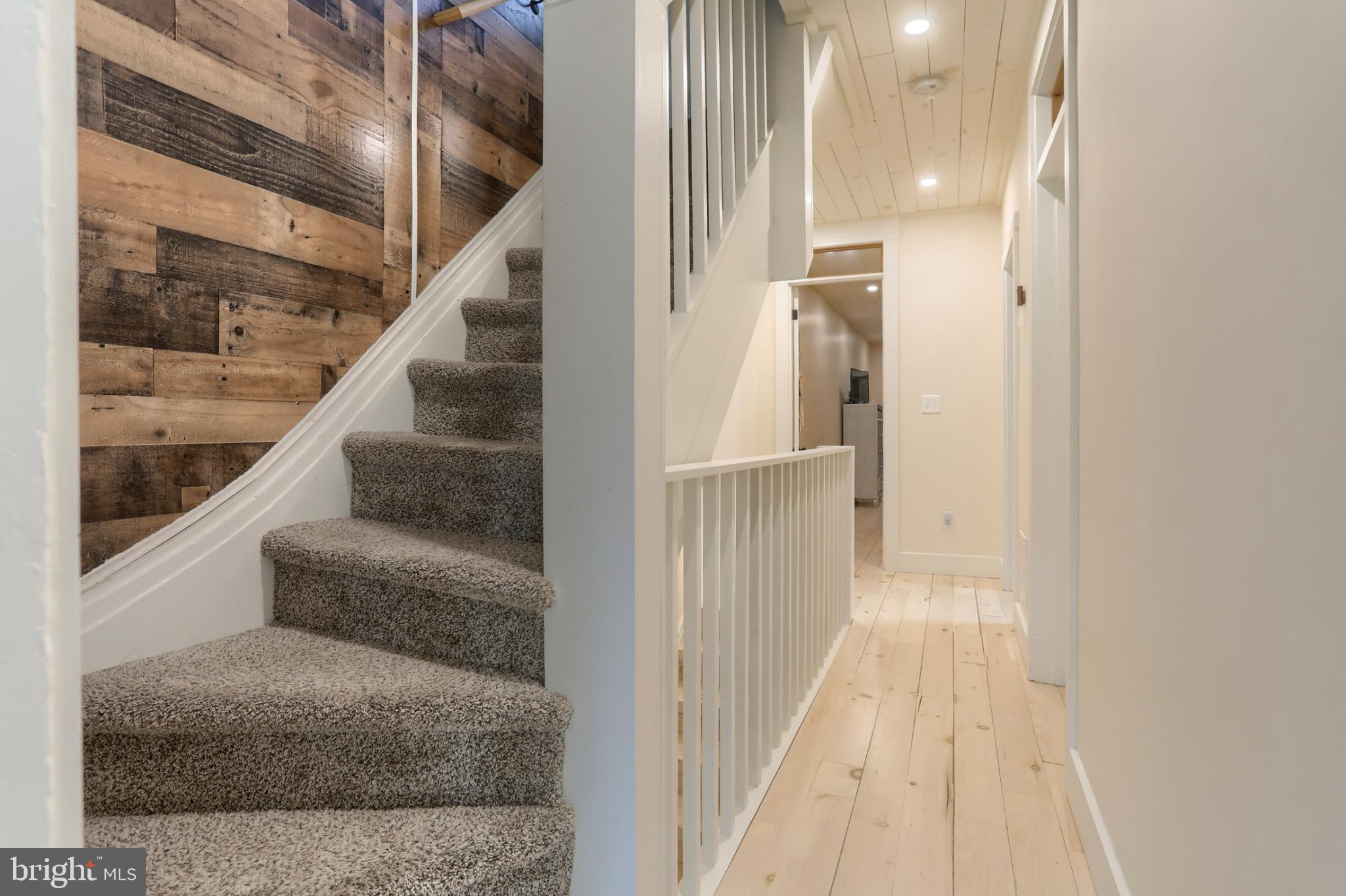 140 South 8th Street Lebanon, PA 17042 - Photo 27 of 34 a view of staircase with white walls and railing