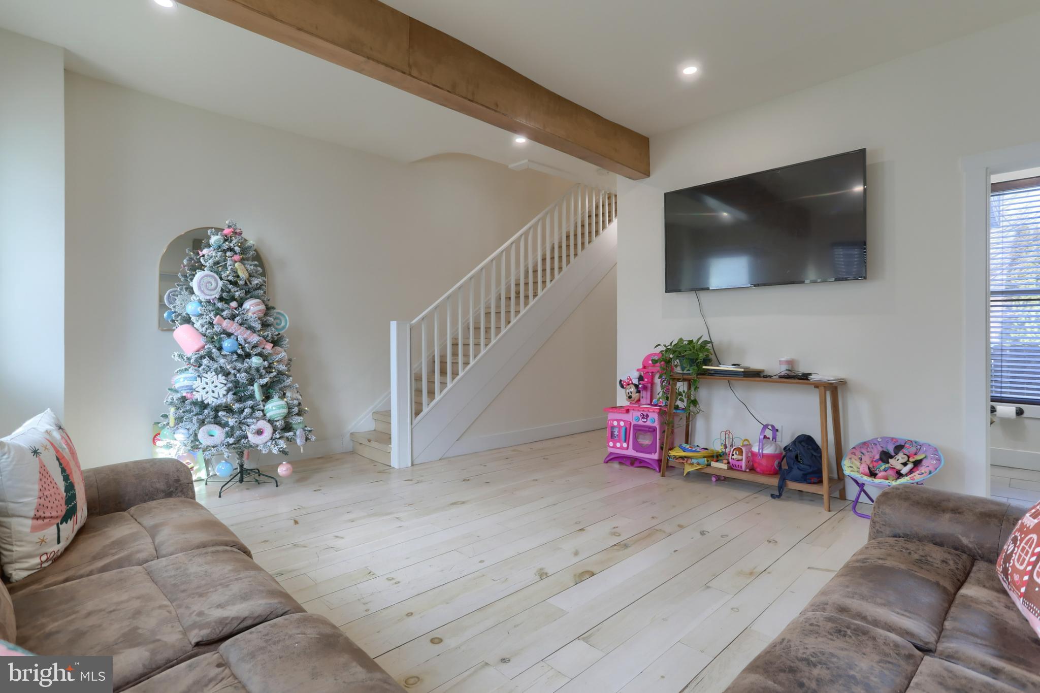 140 South 8th Street Lebanon, PA 17042 - Photo 9 of 34 a living room with furniture and a flat screen tv