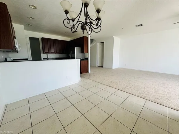 a view of a living room and a window