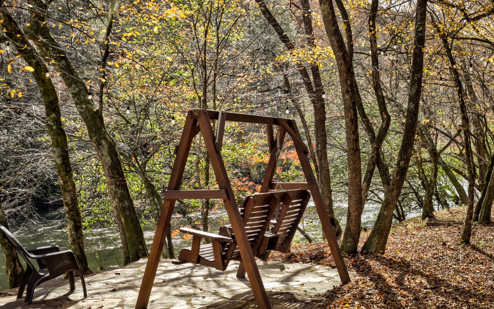 15 Kiki's River Road Blue Ridge, GA 30513 - Photo 32 of 32 a view of a large yard with large trees