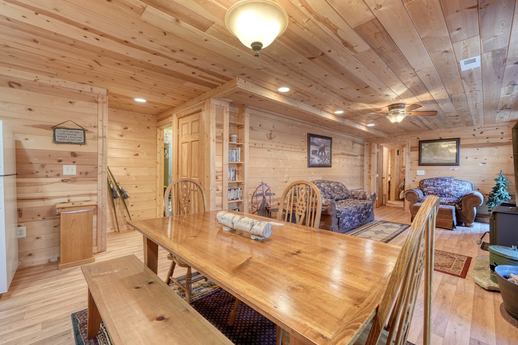 518 Rizzitello Lane Blairsville, GA 30512 - Photo 25 of 44 a view of a dining room with furniture