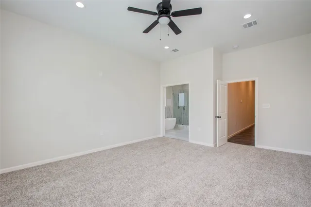 a view of empty room