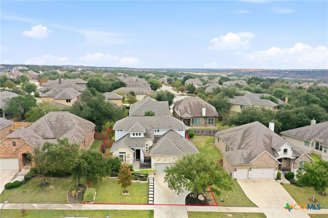 1209 Winding Way Drive Georgetown, TX 78628 - Photo 28 of 37 an aerial view of multiple house