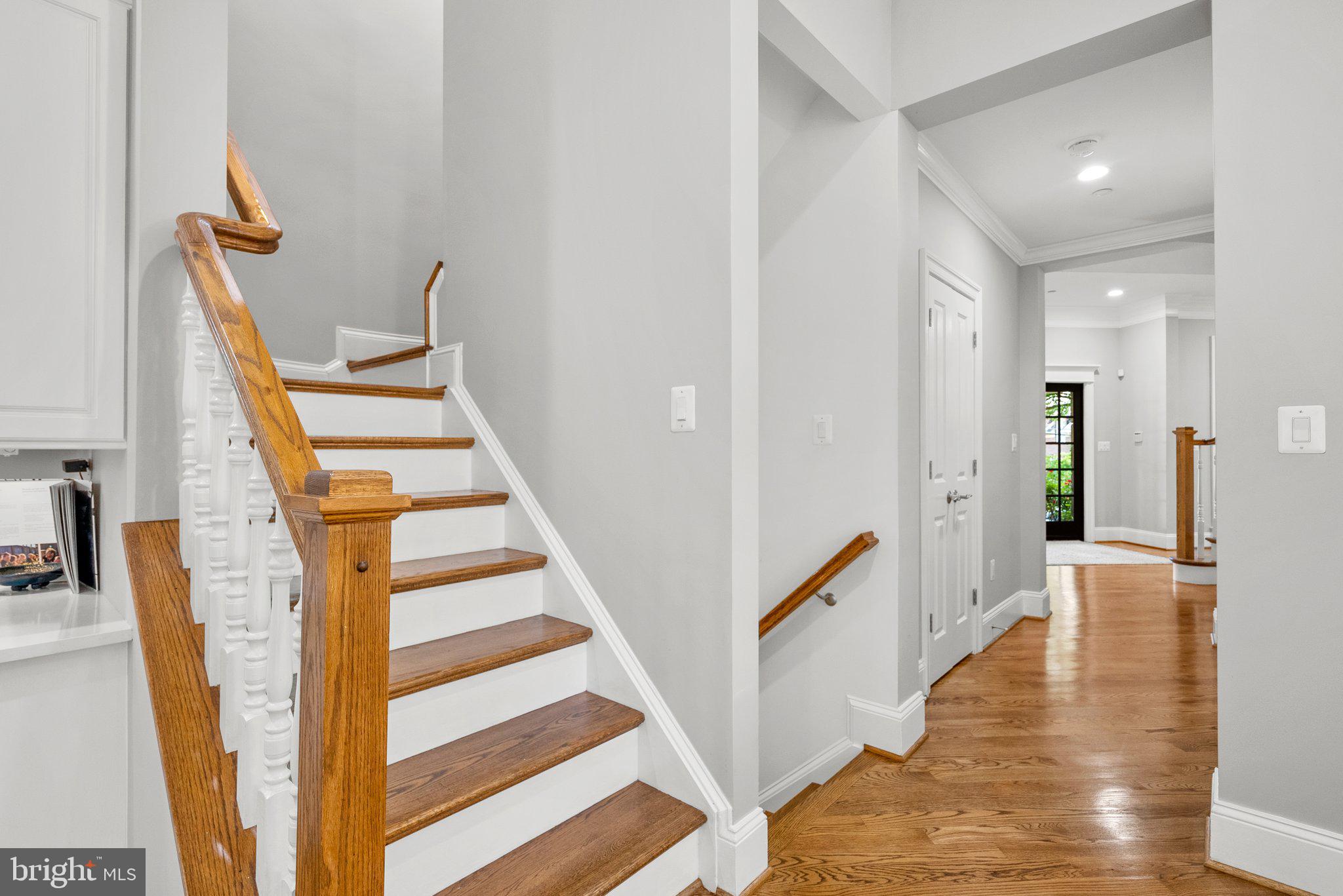 8606 Rayburn Road Bethesda, MD 20817 - Photo 39 of 68 Rear staircase for midnight snacks