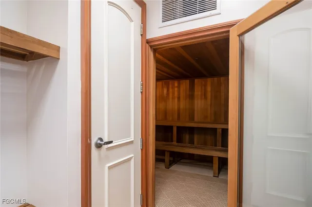 a view of walk in closet