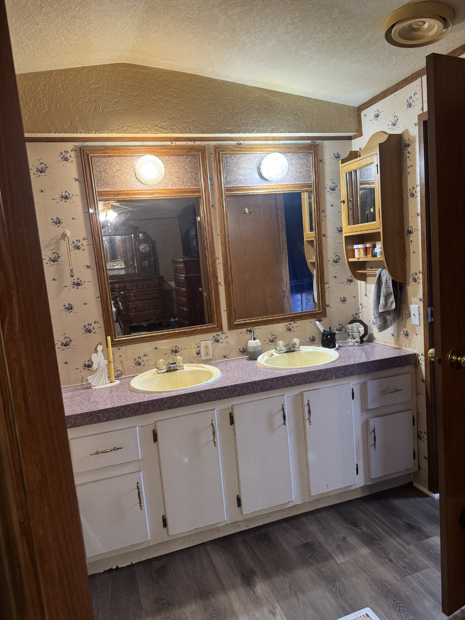 79 Sharps Lane Beechgrove, TN 37018 - Photo 12 of 29 a bathroom with a double vanity sink and mirror
