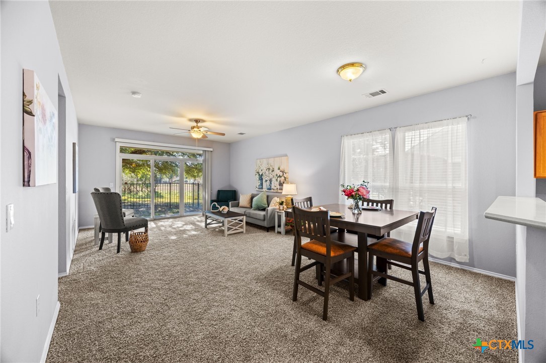 303 Bonham Loop Georgetown, TX 78633 - Photo 5 of 12 Dining Room Open to Living Room
