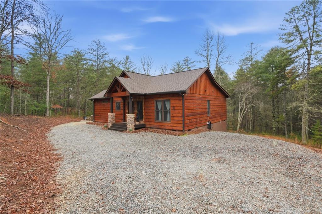 41 Bunks Way Morganton, GA 30560 - Photo 2 of 33 a view of a house with a yard and large tree