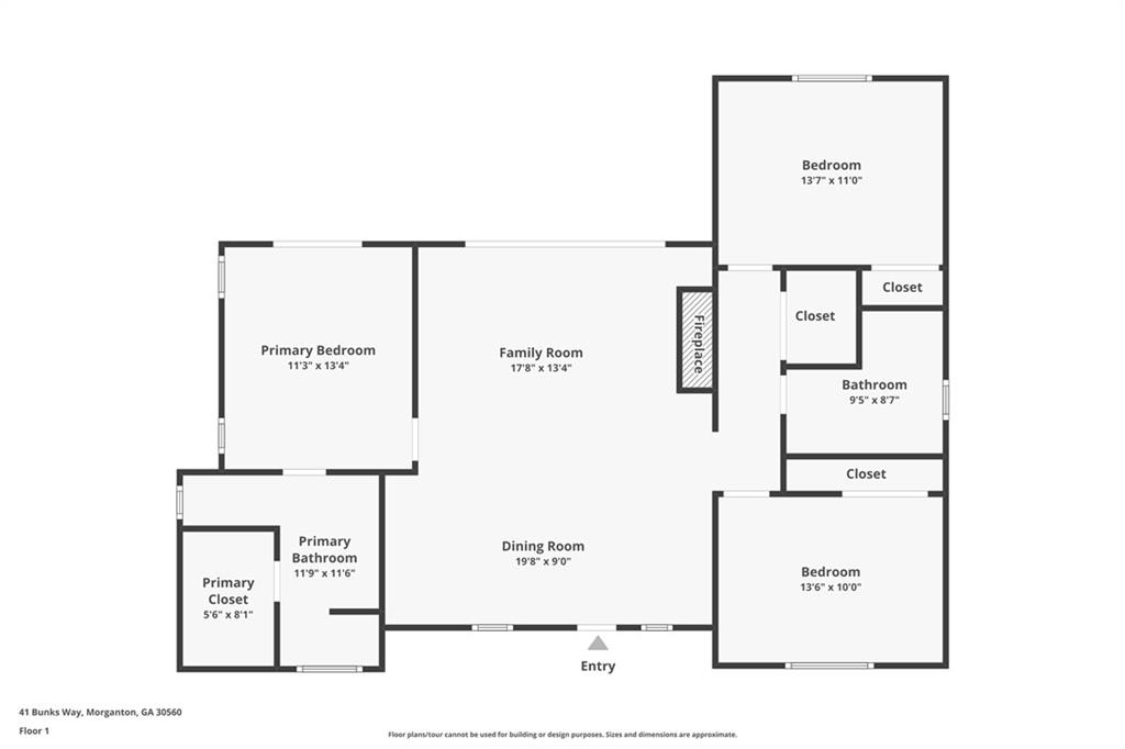 41 Bunks Way Morganton, GA 30560 - Photo 33 of 33 a picture of a room with a white wall and white wall