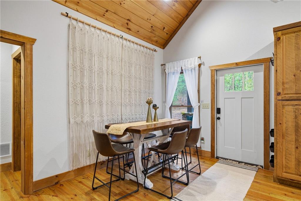 41 Bunks Way Morganton, GA 30560 - Photo 4 of 33 a view of a dining room with furniture and a window