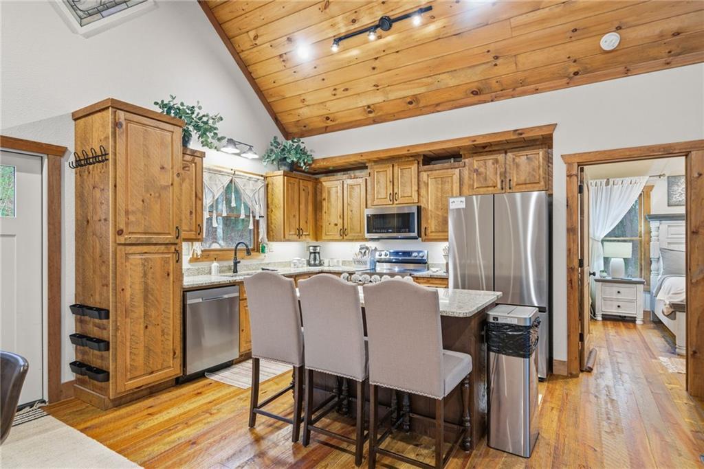 41 Bunks Way Morganton, GA 30560 - Photo 5 of 33 a view of a dining room with furniture window and wooden floor
