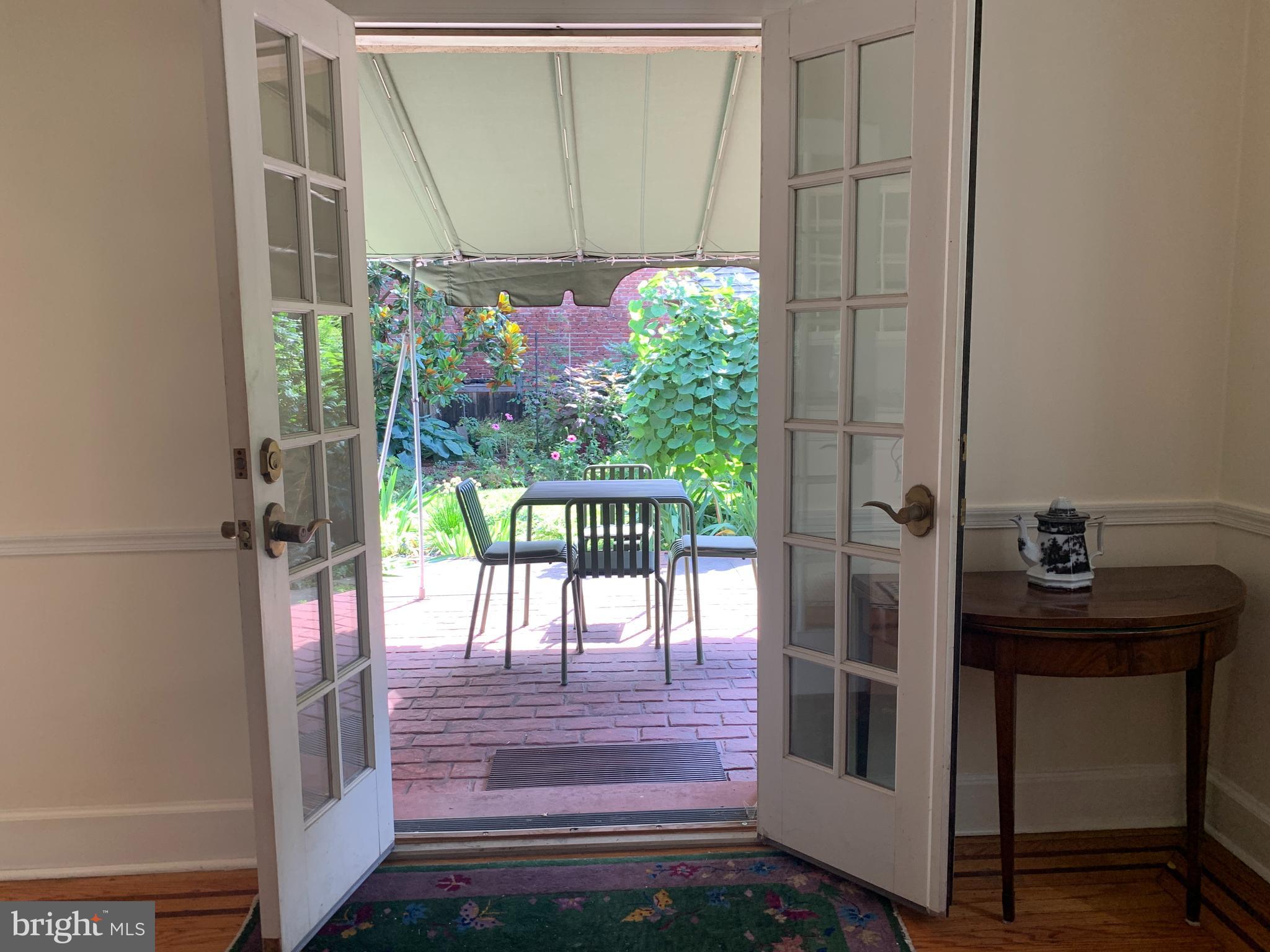 7945 Winston Road Philadelphia, PA 19118 - Photo 9 of 29 French doors to patio