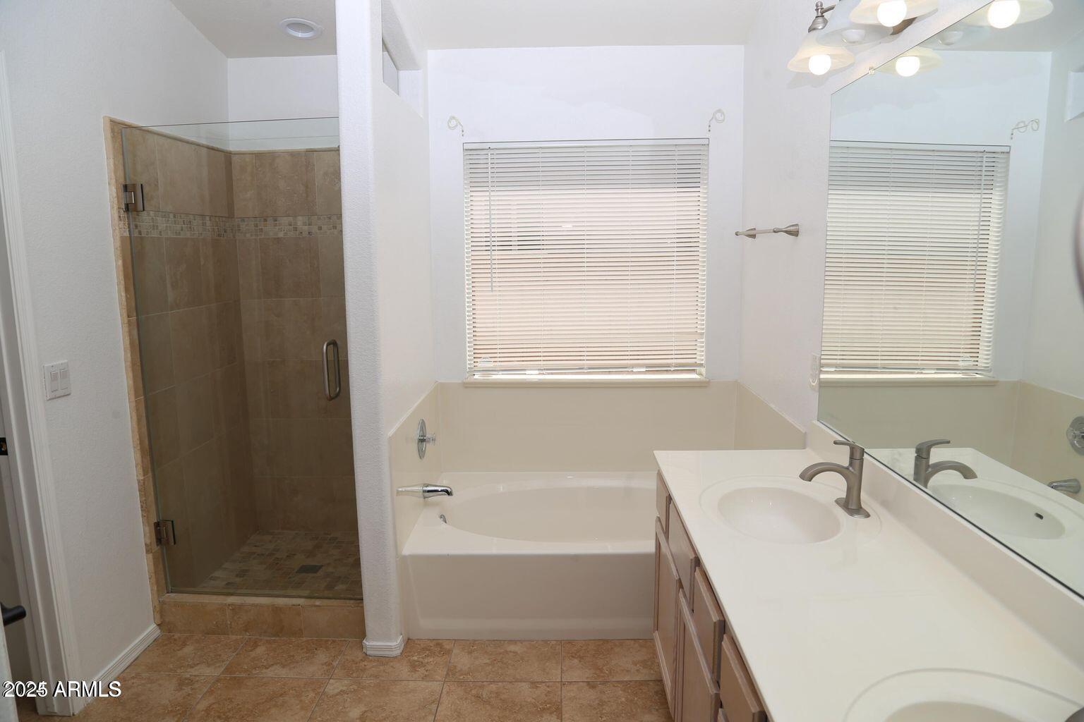 2228 East Aire Libre Avenue Phoenix, AZ 85022 - Photo 19 of 24 a bathroom with a sink and a bathtub