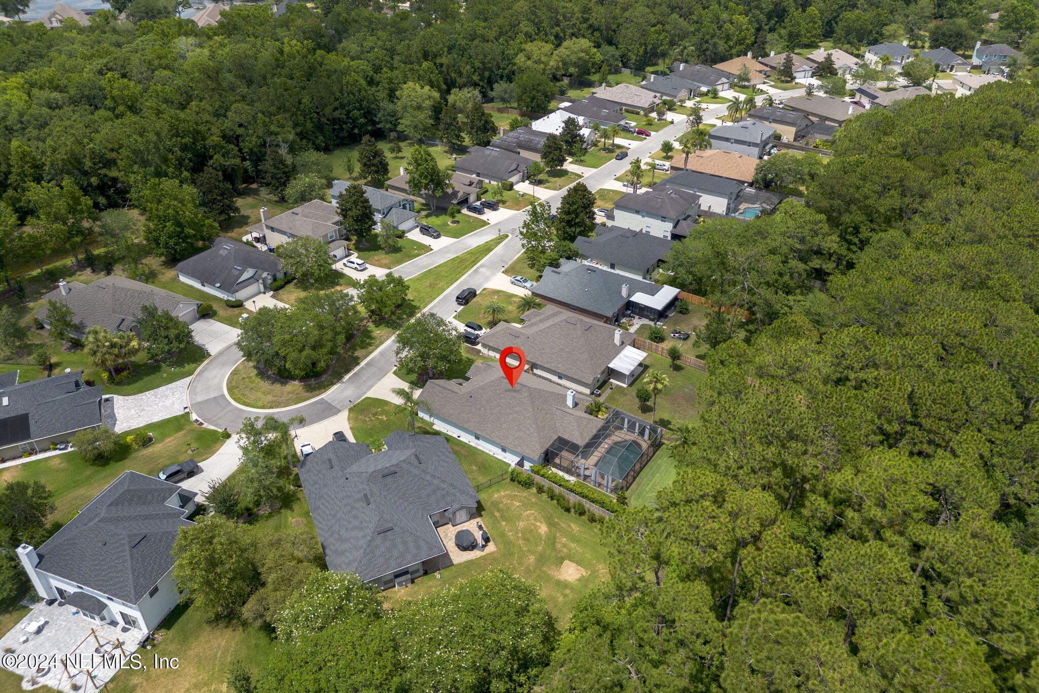 1273 Ribbon Road St. Johns, FL 32259 - Photo 4 of 50 an aerial view of residential house with outdoor space and swimming pool