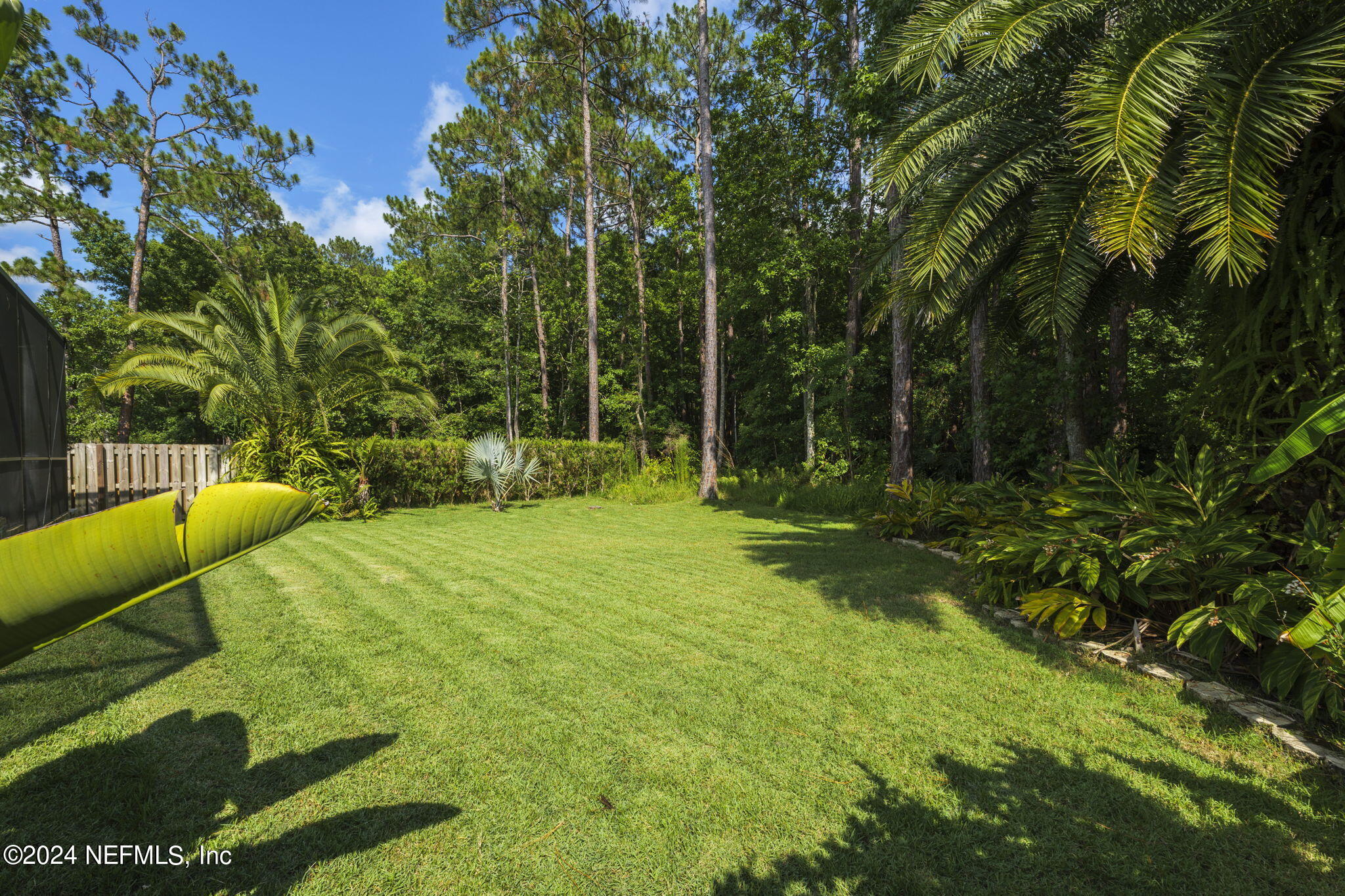 1273 Ribbon Road St. Johns, FL 32259 - Photo 10 of 50 a view of a backyard with swimming pool