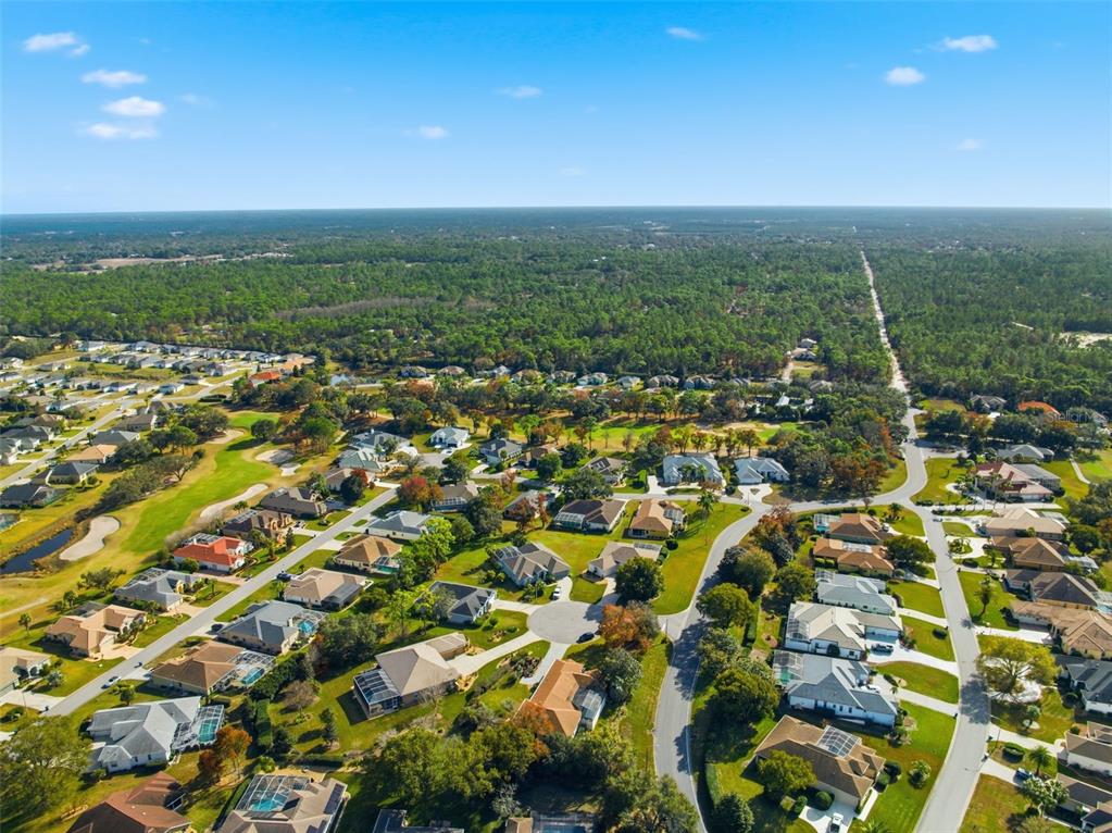 8451 Delta Court Weeki Wachee, FL 34613 - Photo 59 of 64 an aerial view of residential houses with outdoor space