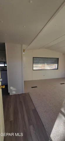 a view of empty room