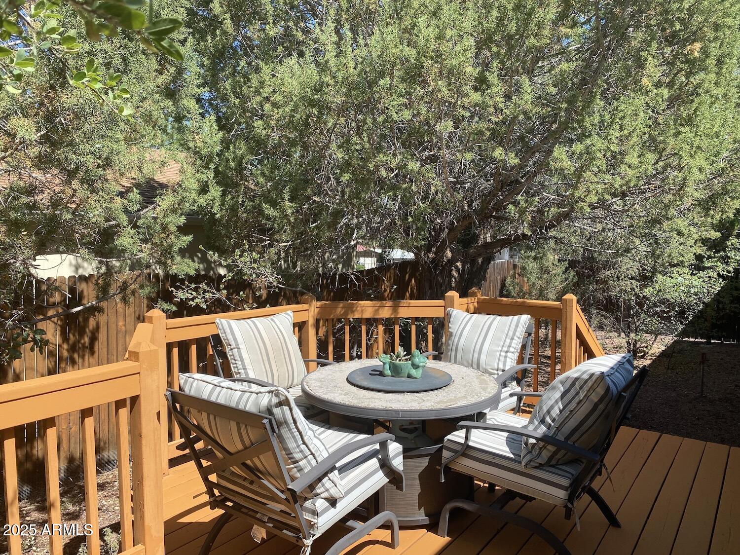 181 Timber Ridge Loop Show Low, AZ 85901 - Photo 45 of 57 Large back deck and sliding glass door