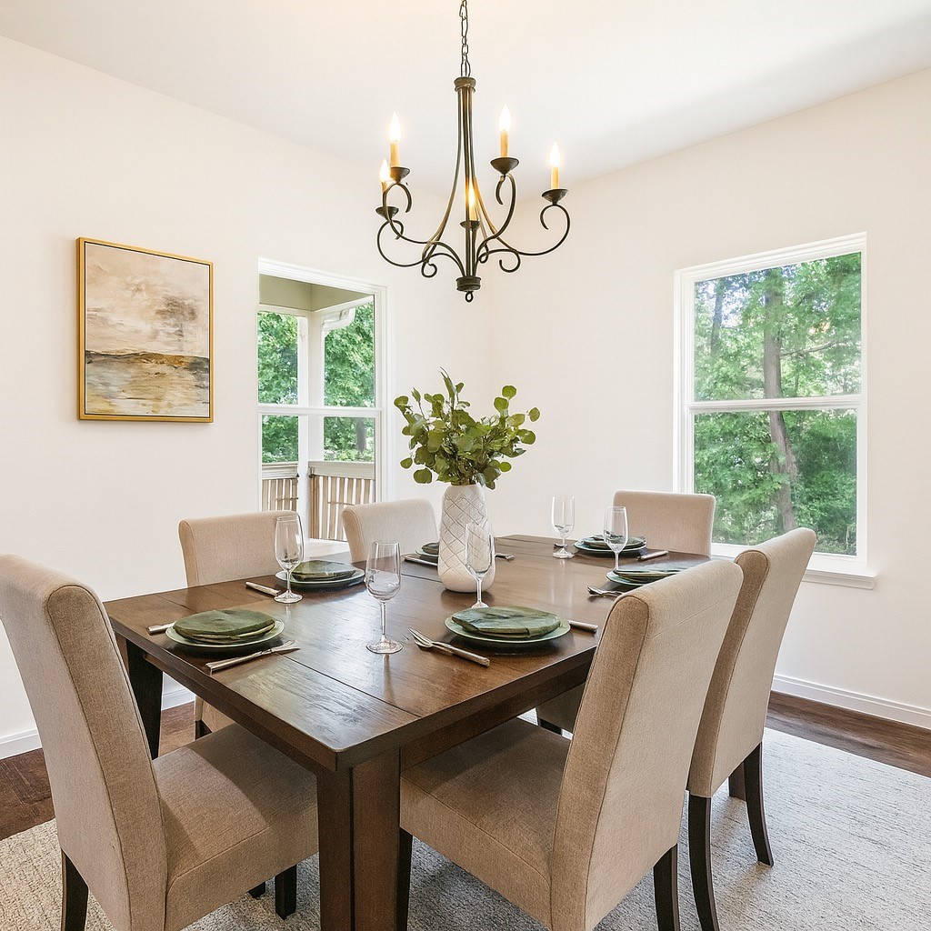 325 Cemetery Road Coldspring, TX 77331 - Photo 12 of 31 a view of a dining room with furniture window and outside view