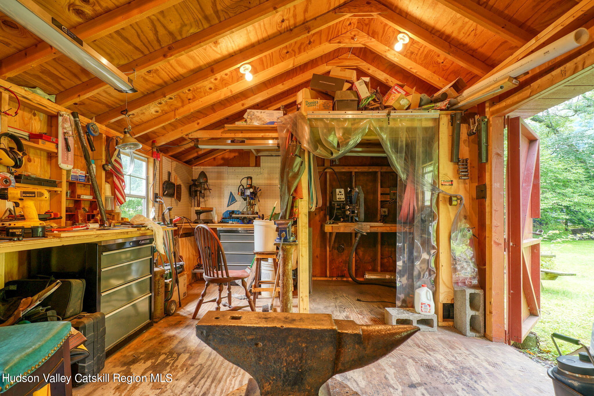 45 Elk Brook Road Roscoe, NY 12776 - Photo 17 of 20 Workshop Interior