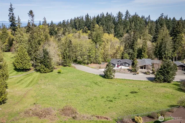 a view of yard with green space