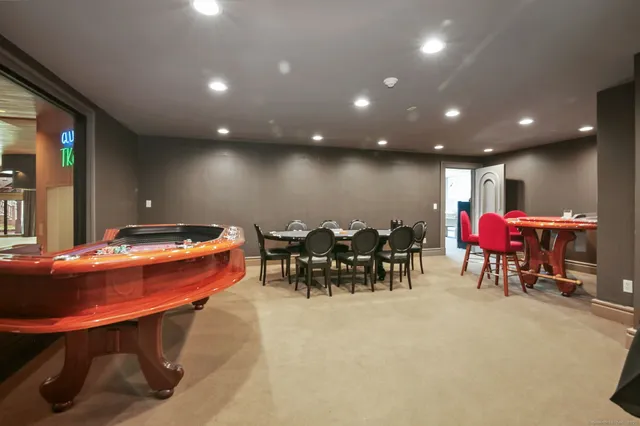 a view of a basketball court