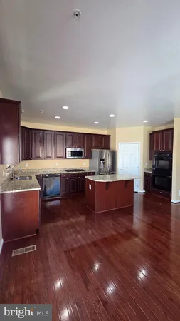 a roof deck with a couch